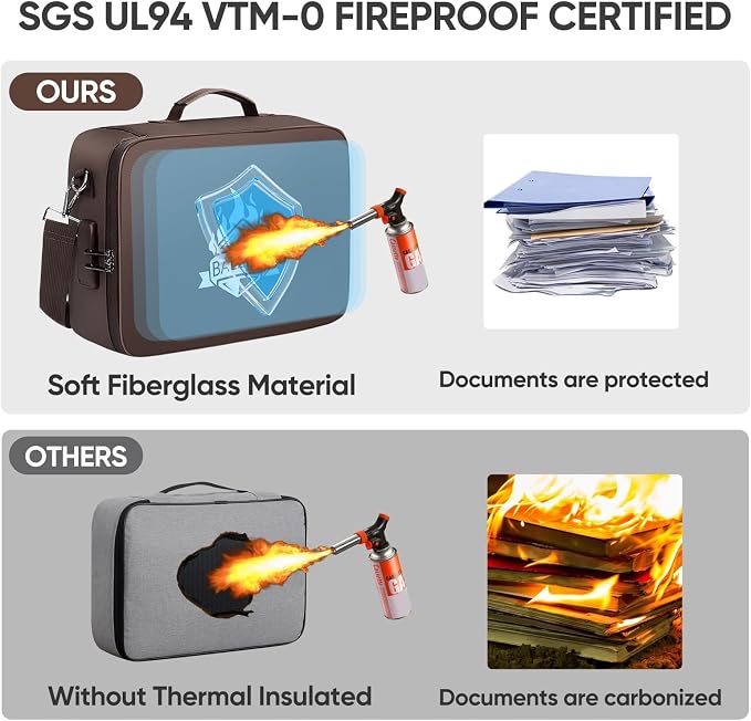 BALEINE Fireproof Document Box - Image 6