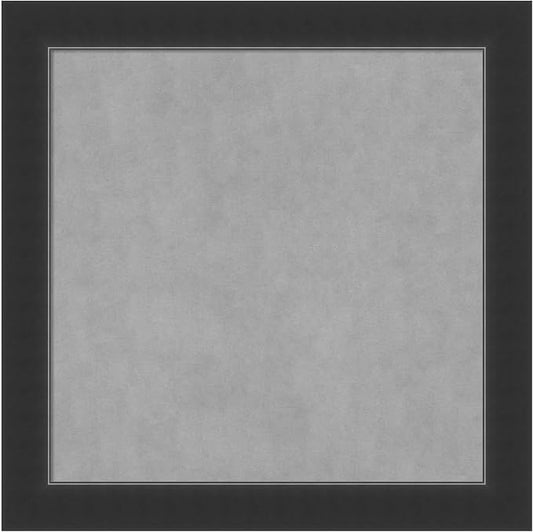 Amanti Art Black Framed Magnetic Board 29x29 Medium Vision Board by AmantiArt