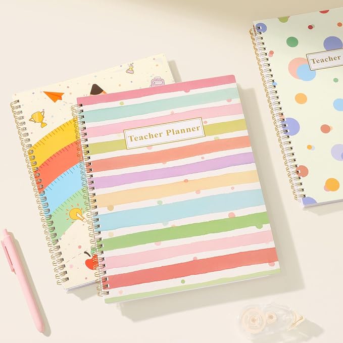SUNEE Teacher Planner 2026-2027 Academic Year, 7 Periods Lesson Plan Book Jul - Image 7