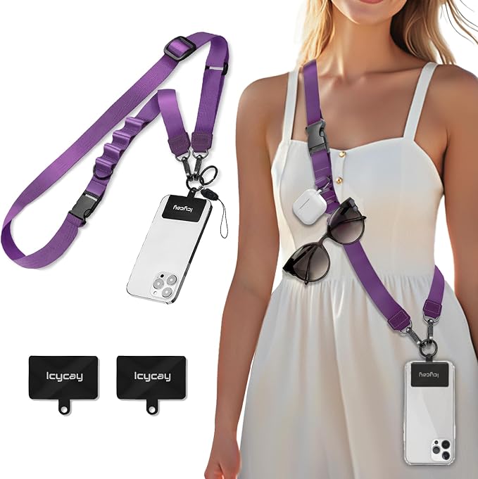 Icycay Phone Lanyard Crossbody, Cell Phone Strap by Icycay