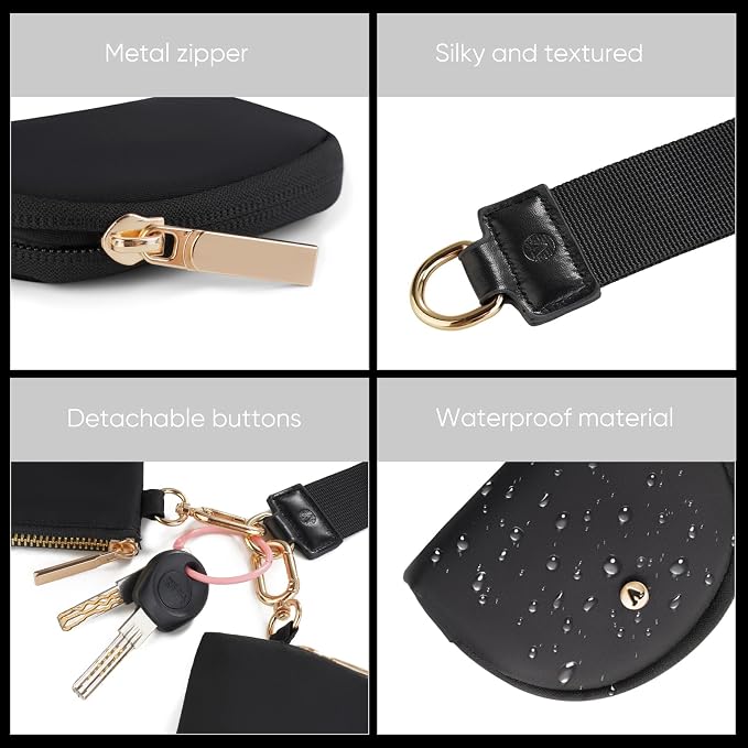 VUTUXA KeyChain Wallet Wristlet - Image 4