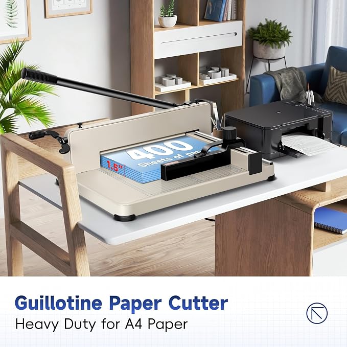 12 Inch Guillotine Paper Cutter Heavy Duty, Paper Cutter Heavy Duty - Image 3