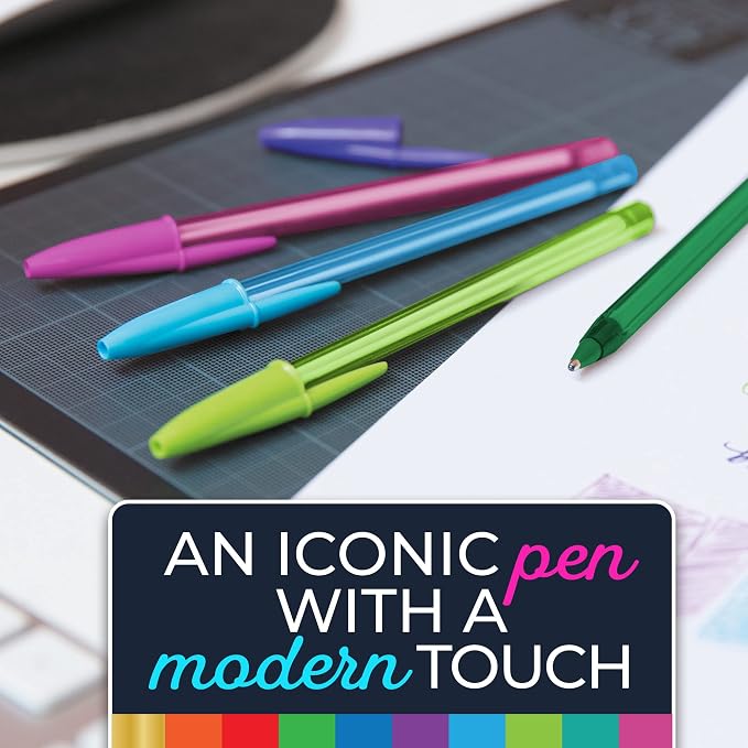 BIC Color Cues Pen Set, Fun Color Pens - Image 6