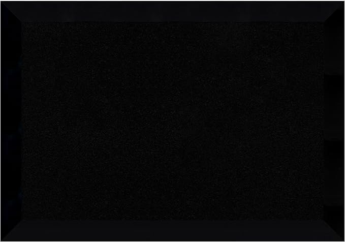 Amanti Art Black Cork Board for Wall, 19x27 Vision Board with Black Wood Frame, Medium Corkboard Office Decor for Home Organization, Modern Corkboard Pinboard to Display Items for Home Organization-DeskLoop Office