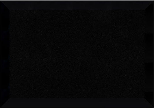 Amanti Art Black Cork Board for Wall, 19x27 Vision Board with Black Wood Frame, Medium Corkboard Office Decor for Home Organization, Modern Corkboard Pinboard to Display Items for Home Organization-DeskLoop Office