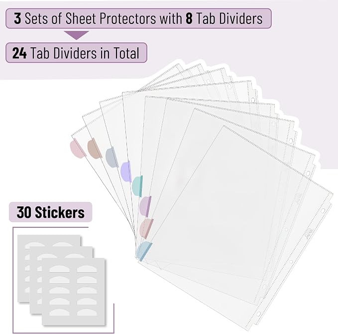 Mr. Pen- Clear Sheet Protectors - Image 2