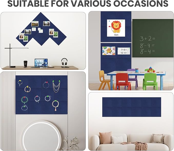 Large Cork Board Alternative 36" X 24" Bulletin Board - Image 4
