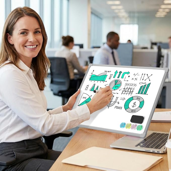 MaxGear Double-Sided Dry Erase Board - Image 5