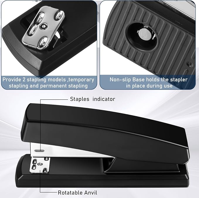 Yeaqee 6 Pcs Stapler for Desk Bulk - Image 3