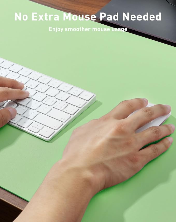 Aothia Faux Leather Desk Mat - Image 4