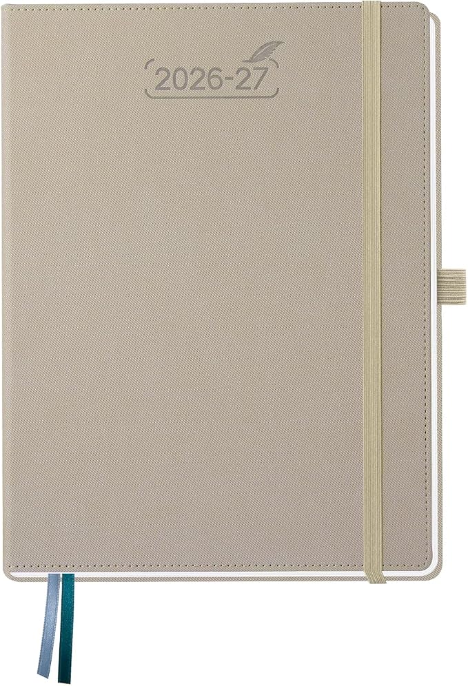 BEZEND Weekly Planner 2026-2027 Horizontal Layout Notebook 18 Months Academic by BEZEND