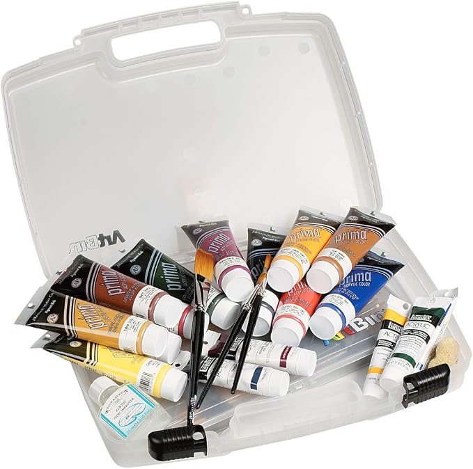 ArtBin 17 inch 8017AB Quick View Carrying Case, Portable Art & Craft Organizer - Image 4