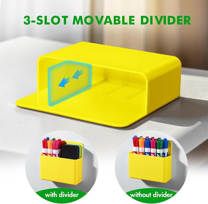 2 Pcs Magnetic Dry Erase Marker Holder - Image 3