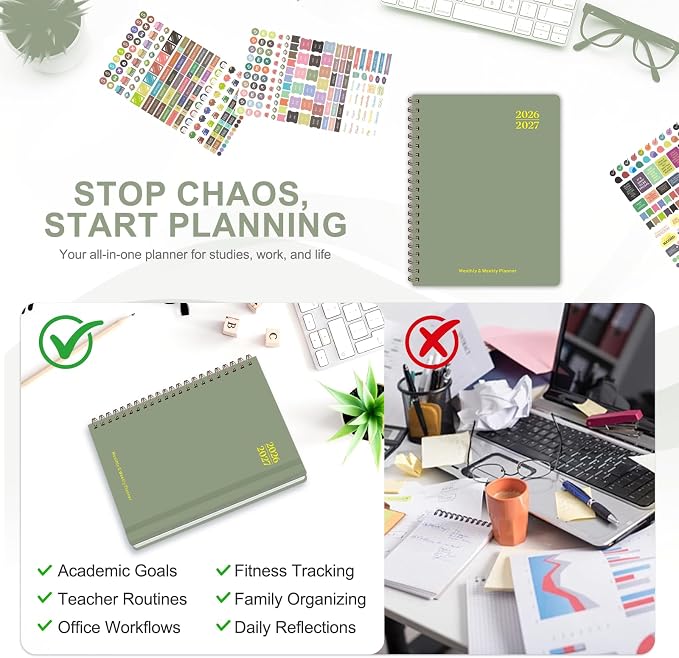 Planner 2026-2027, Weekly and Monthly Academic Planner, July 2026 - Image 6