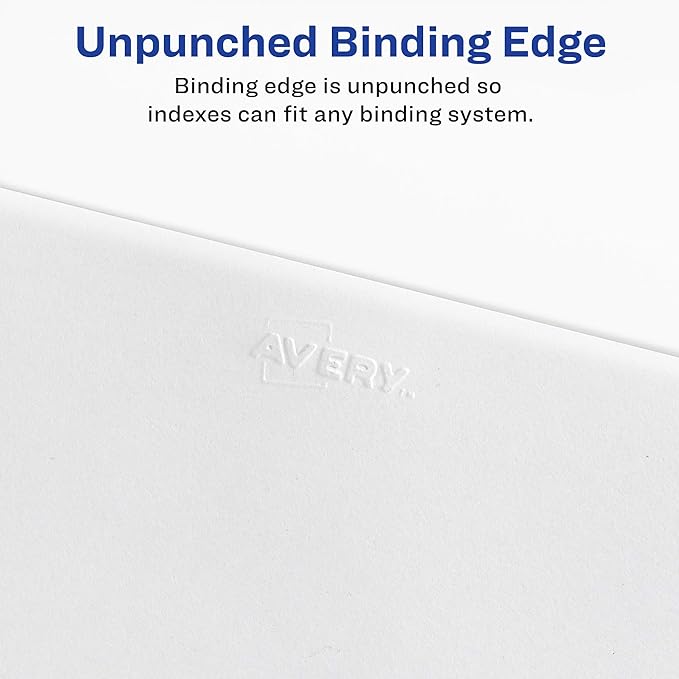 Avery Premium Collated Legal Exhibit Binder Dividers - Image 3