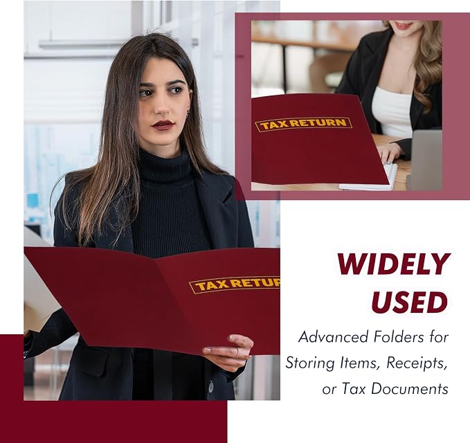 20 Pcs Tax Return Folders Bulk - Image 4