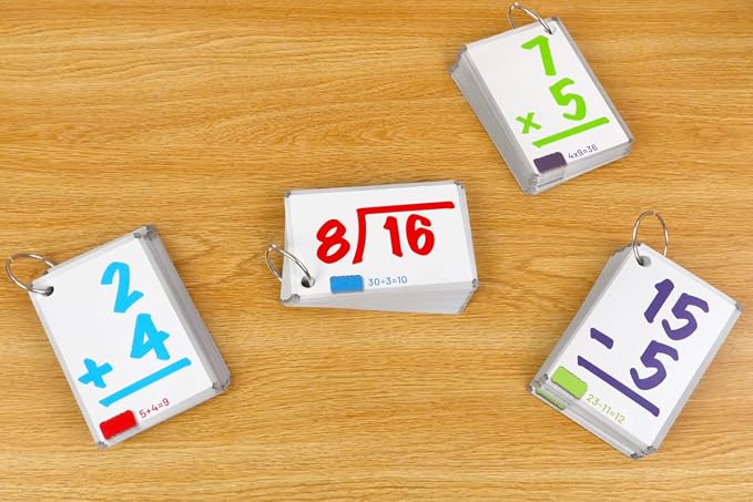 Regal Games Math Flash Cards for Multiplication, Addition and Subtraction - Image 5