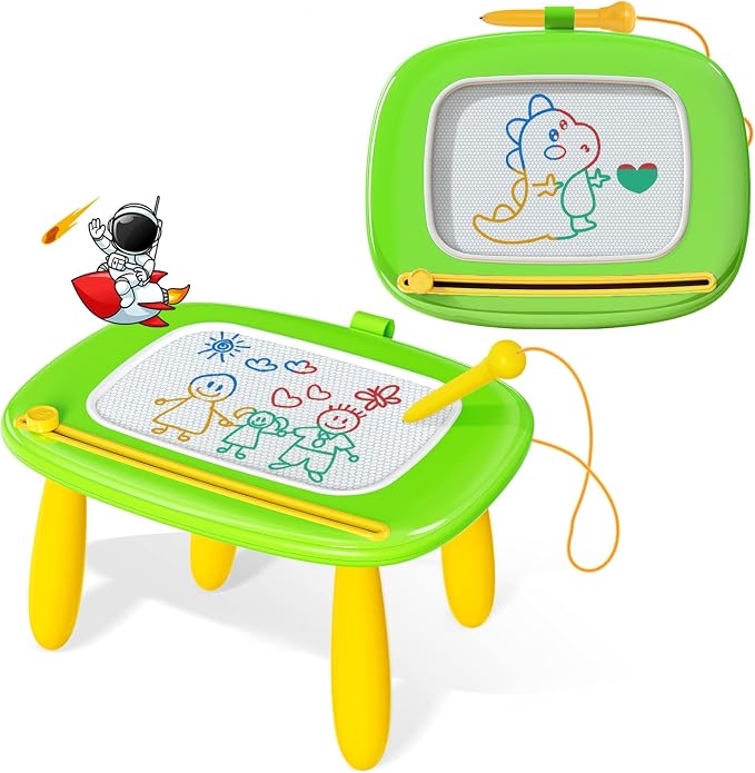 Kikidex Magnetic Drawing Board, Toddler Girl Toys by Kikidex