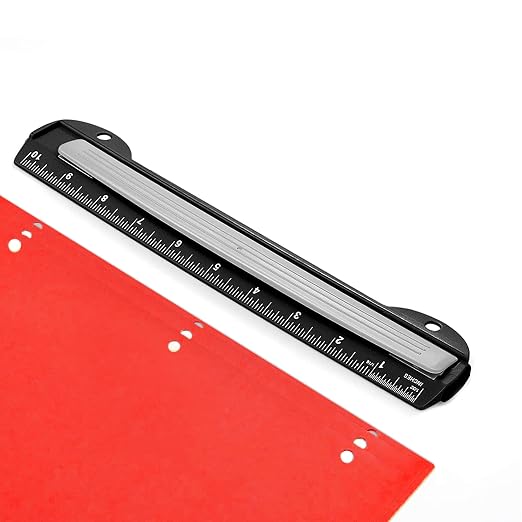 Performore 3 Ring Hole Punch for Binder, Paper Hole Punch - Image 3