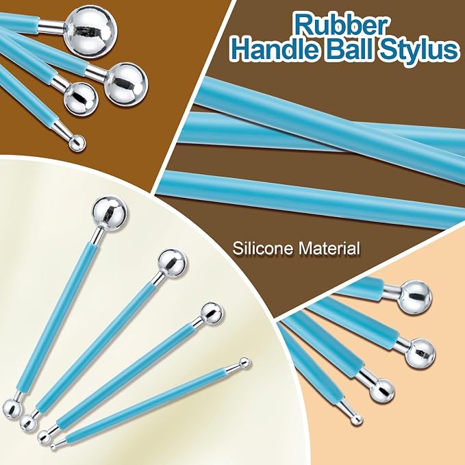 Amrules 14Pcs Dotting Styluses Tools - Image 3