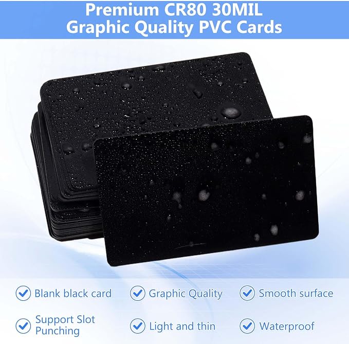 25 Pack - Premium Blank PVC Cards - Image 5