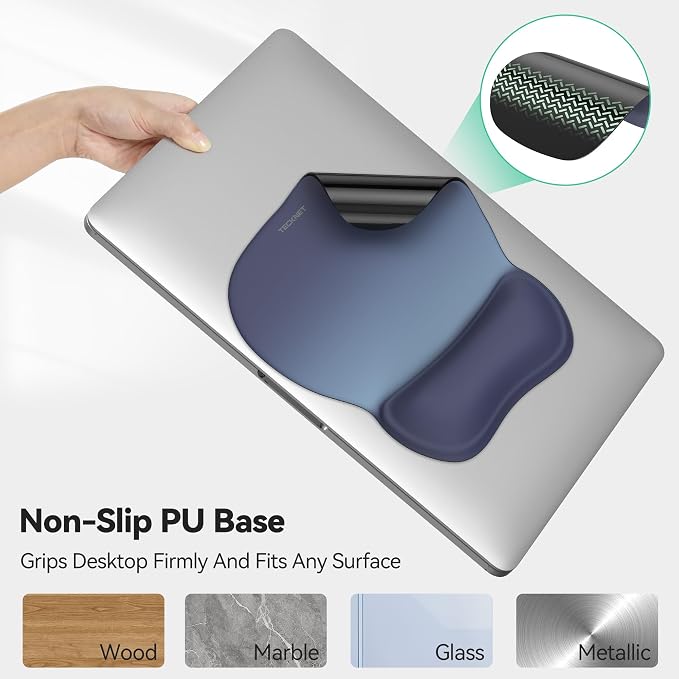 TECKNET 2 Pack Gel Mouse Pad - Image 4