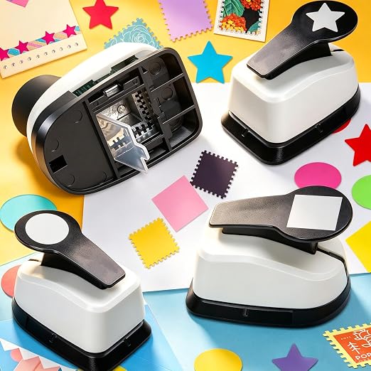 Paper Punch Set, 1 inch Hole Puncher - Image 2