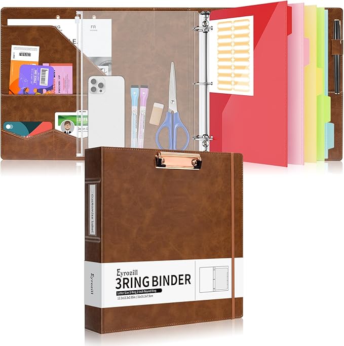 Eyrozill Professional Leather Portfolio by EYROZILL