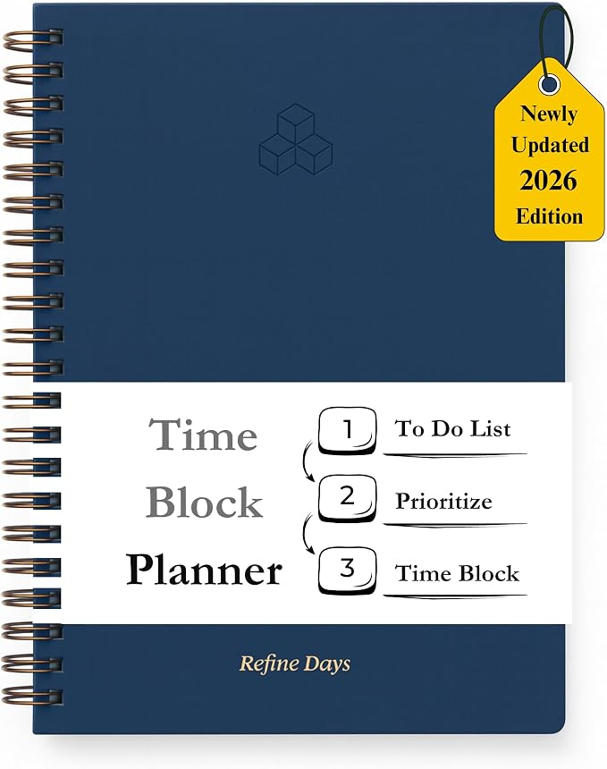 Undated Daily Planner by RefineDays