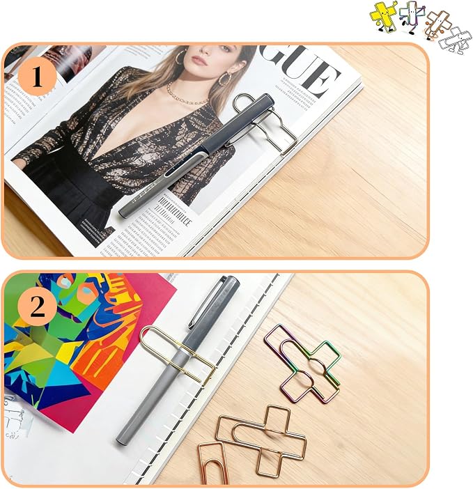 Paperclip Pen Holder, Planner Accessories - Image 5
