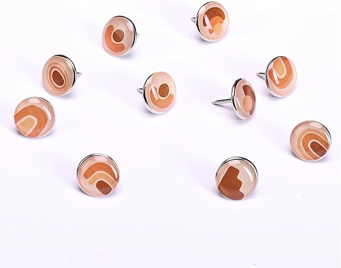 Mr. Pen- Decorative Push Pins, 8 Unique Designs, Boho Theme | Cute Push Pins - Image 9