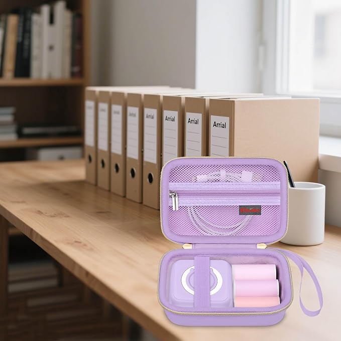 Elonbo Carrying Case for HUIJUTCHEN/Cabaro Mini Photo Printer, Portable Pocket - Image 7