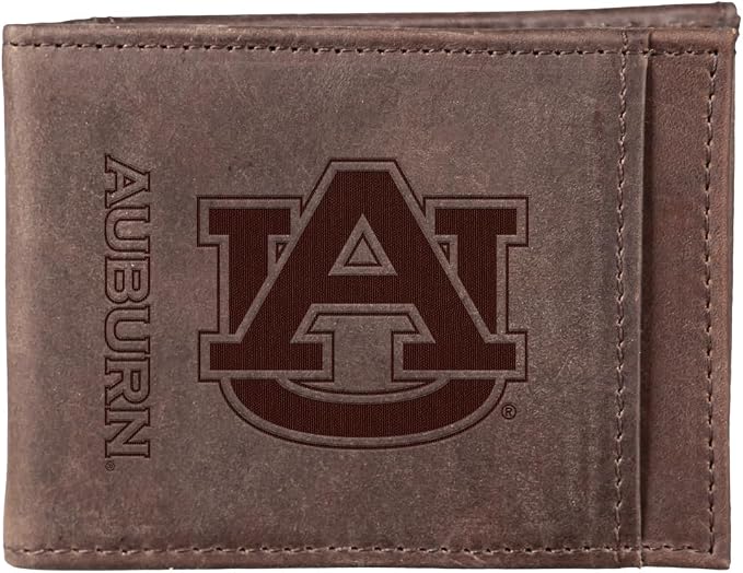 Team Sports America NCAA Auburn University Front Pocket Slim Wallet by TeamSportsAmerica