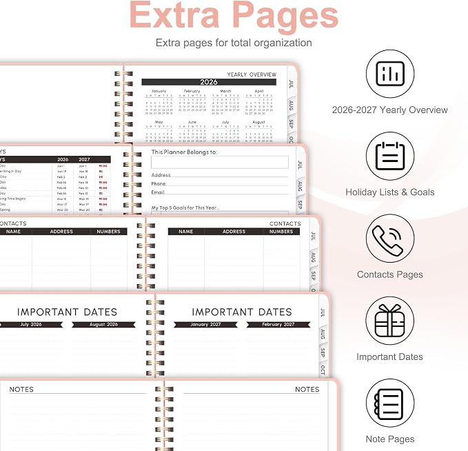 Planner 2026-2027, Weekly and Monthly Academic Planner, July 2026 - Image 6