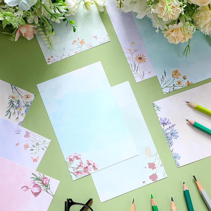 Spiareal 100 Pcs Blank Note Cards Blank Decorative Notecards Index Cards Bulk - Image 6
