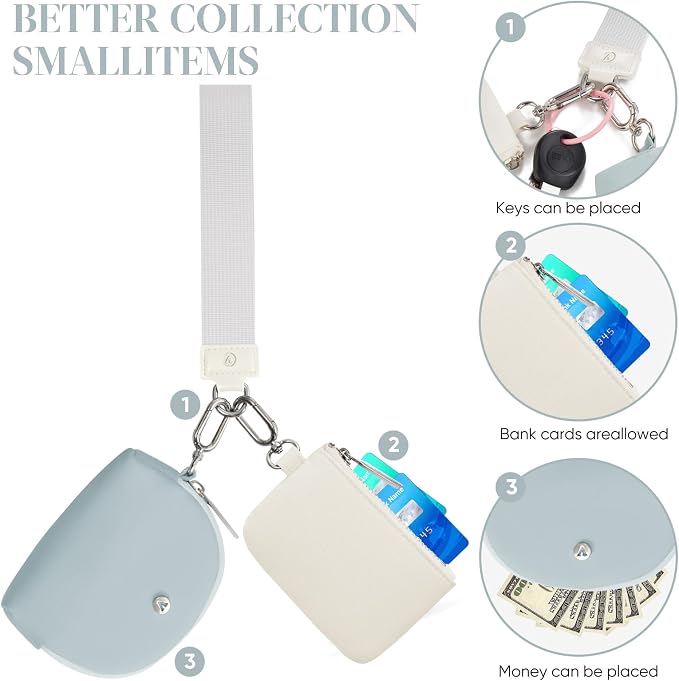 VUTUXA KeyChain Wallet Wristlet - Image 5