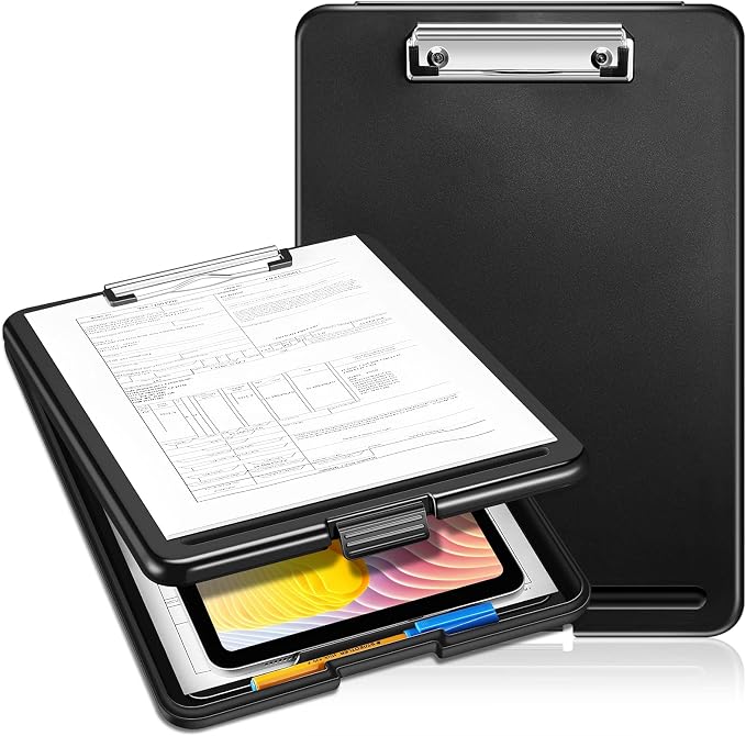SITHON Nursing Clipboard with Storage, Heavy Duty Portable Writing Clipboard by SITHON