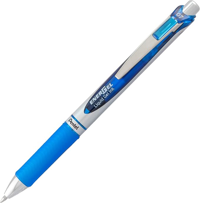 Pentel EnerGel RTX Gel Ink Pens, 0.7 Millimeter Metal Tip, 3 Packs - Image 2