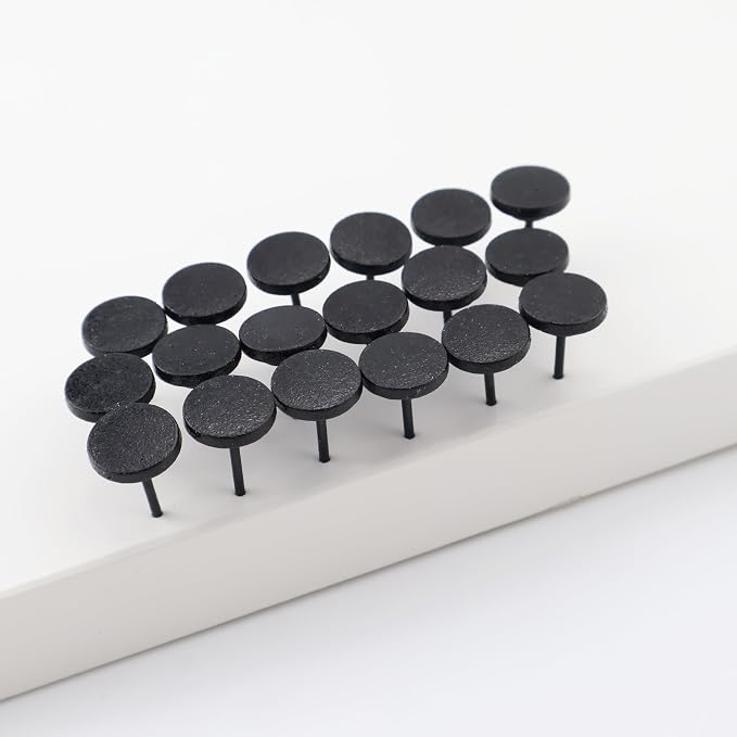 30 Pcs Metal Push Pins Black Thumb Tacks or - Image 6