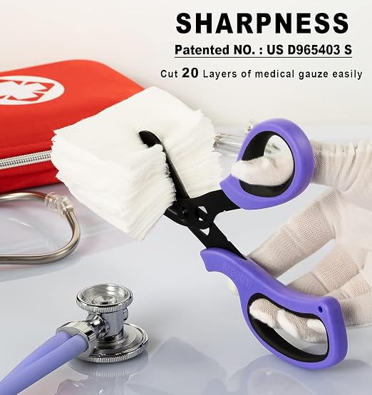 MEUUT 2 Pack Trauma Shears Bandage Scissors - Image 2