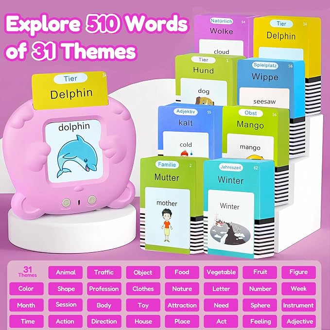 Bilingual Talking Flash Cards for Kids - Image 3