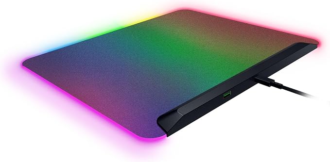 Razer Firefly V2 Pro Fully Illuminated RGB Gaming Mouse Mat: Backlit Design - Image 9
