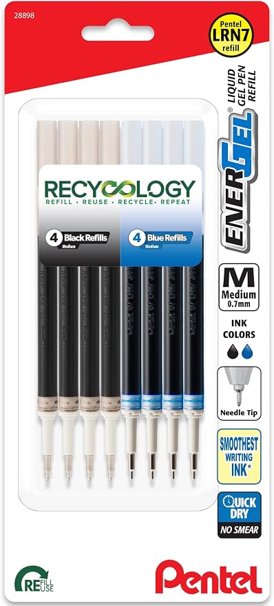 Pentel Energel 0.7 Refills by PentelofAmerica