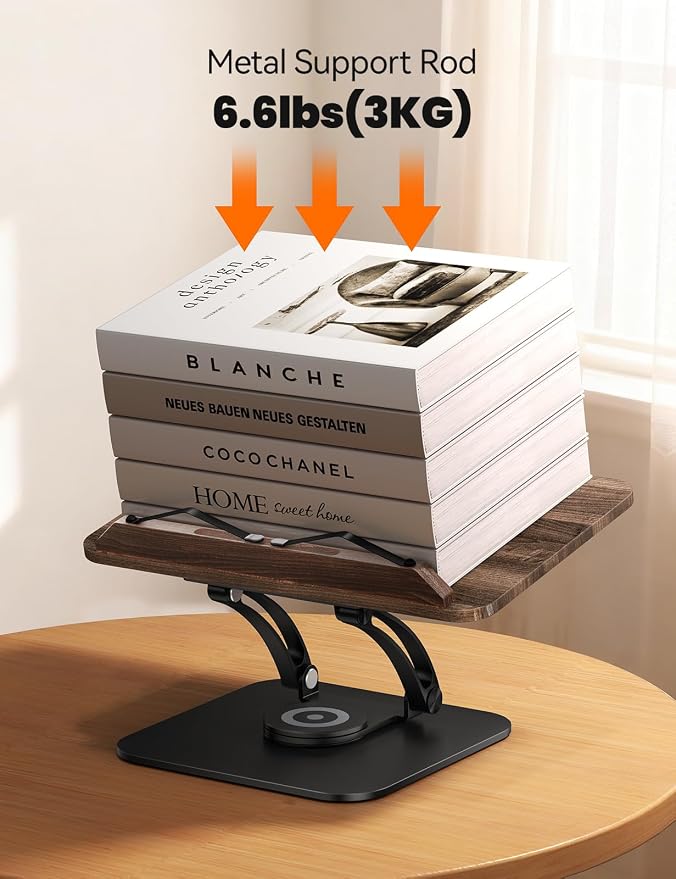 Tounee Book Stand for Reading, Adjustable Book Holder - Image 7