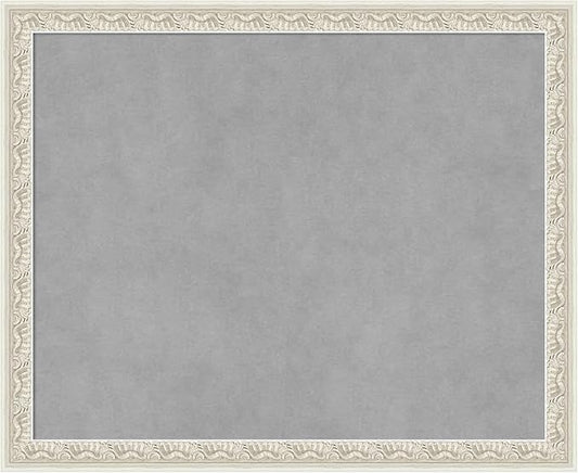Amanti Art Silver Framed Magnetic Board 18x22 Small Vision Board by AmantiArt
