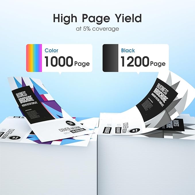 910XL Ink Cartridges Combo Pack Replacement for HP 910XL Ink Work with HP OfficeJet Pro 8025e 8022e 8015e 8028e 8035e 8020 8022 8025 8035 Printer (Black, Cyan, Magenta, Yellow)-DeskLoop Office