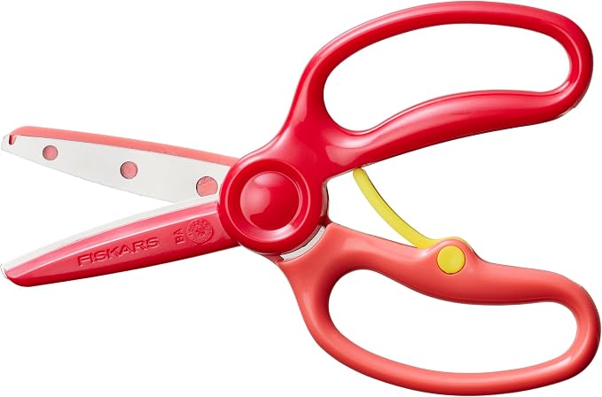 Fiskars Training Scissors for Preschoolers Ages 3+, Small Kids Safety Scissors - Image 2
