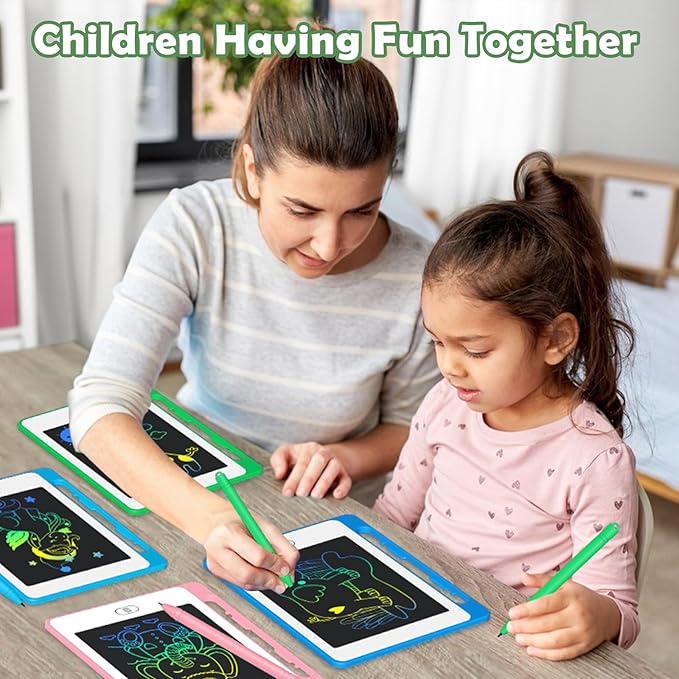 LCD Writing Tablet for Kids, 6.5 Inch Colorful Doodle Board Drawing Tablet - Image 7