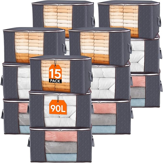 Lifewit Large Capacity Clothes Storage Bag Organizer by Lifewit