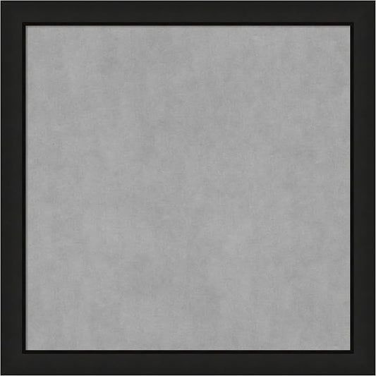 Amanti Art Black Framed Magnetic Board 27x27 Medium Vision Board by AmantiArt